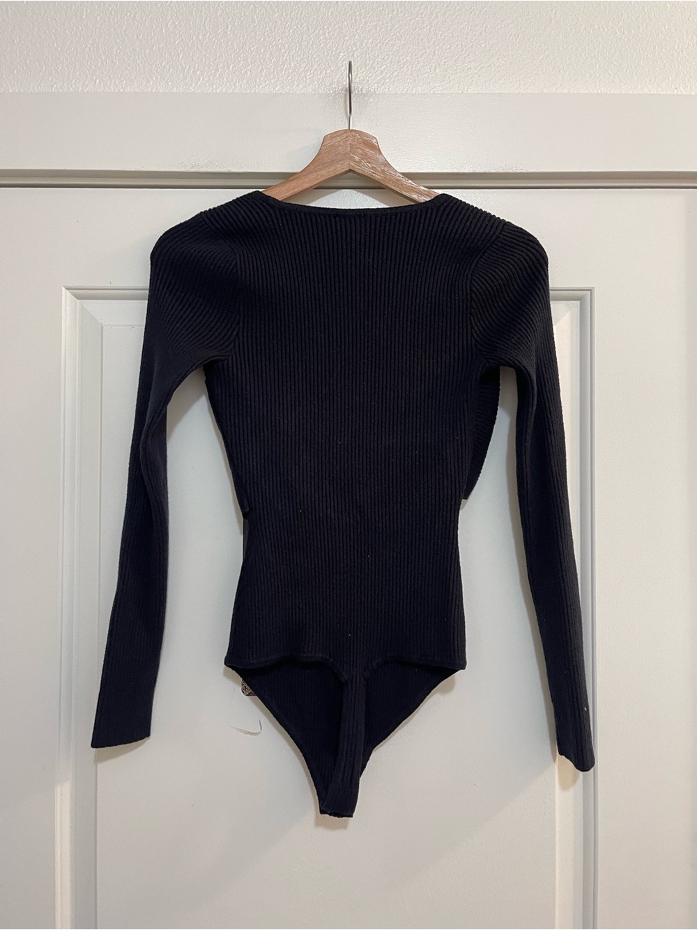 Abercrombie & Fitch Wrap Sweater Bodysuit - Picture 3 of 5